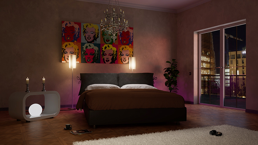 Marylin´s chandelier (R25 Redshift)